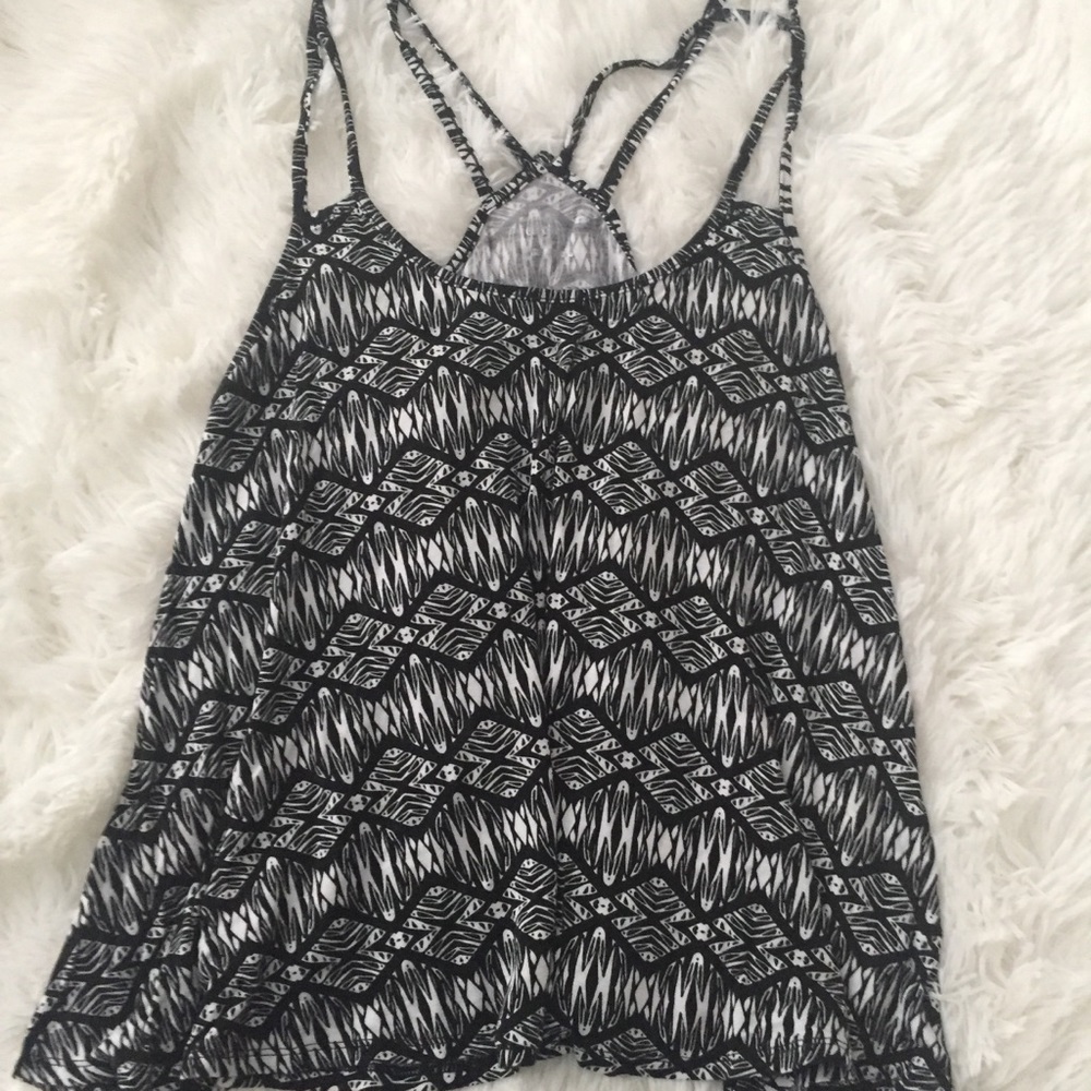Tribal Print Swing Tank Top